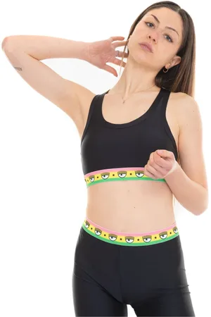 Chiara Ferragni Mujer, Camisetas, Negro, Talla: M