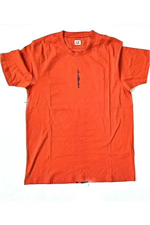 C.P. Company Hombre, Camisetas, Naranja, Talla: XL