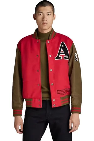 G-Star Hombre, Chaquetas, Rojo, Talla: S