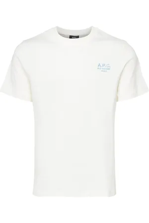 A.P.C. Hombre, Camisetas, Blanco, Talla: L