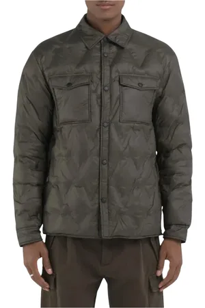 Replay Hombre, Chaquetas, Verde, Talla: S