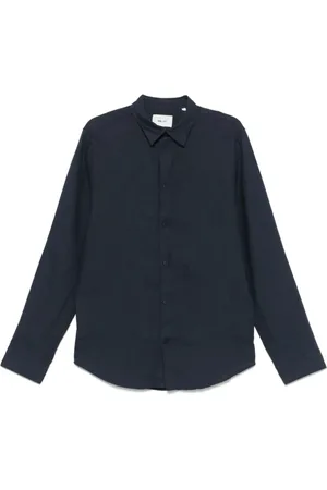NN.07 Hombre, Camisas, Azul, Talla: M