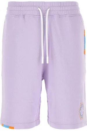MARCELO BURLON Hombre, Pantalones cortos, Púrpura, Talla: L
