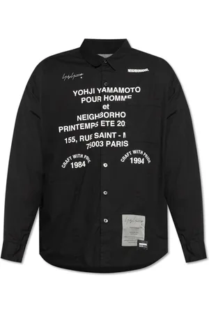 Y-3 Hombre, Camisas, Negro, Talla: L
