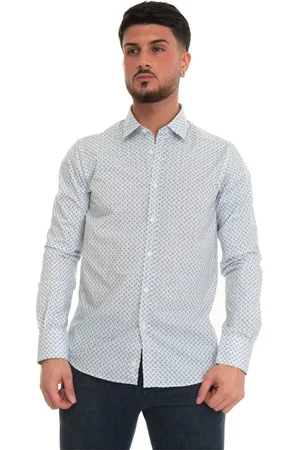 CANALI Hombre, Camisas, Blanco, Talla: M
