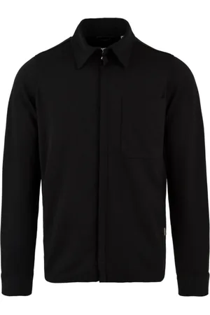 D.A. Daniele Alessandrini Hombre, Camisas, Negro, Talla: XL