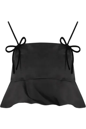 Ganni Mujer, Camisetas, Negro, Talla: S