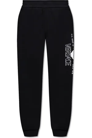 VERSACE Hombre, Pantalones, Negro, Talla: S