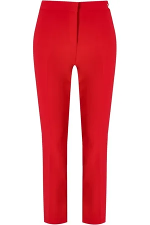 Elisabetta Franchi Mujer, Pantalones, Rojo, Talla: M