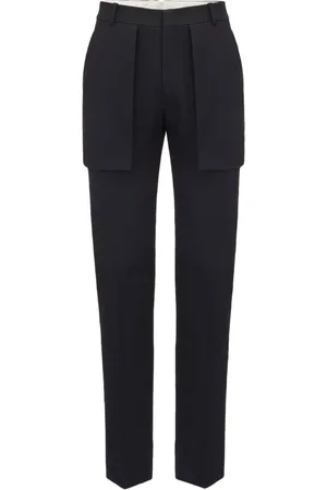 Alexander McQueen Hombre, Pantalones, Negro, Talla: M