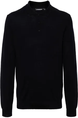 J Lindeberg Hombre, Camisetas, Azul, Talla: L