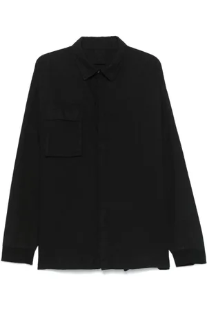 THOM KROM Hombre, Camisas, Negro, Talla: M