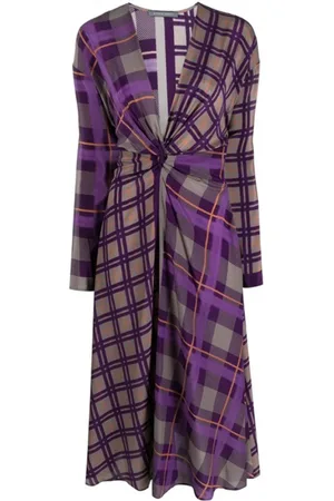 Alberta Ferretti Mujer, Vestidos, Púrpura, Talla: S