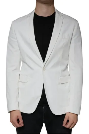 Dondup Hombre, Chaquetas, Blanco, Talla: L