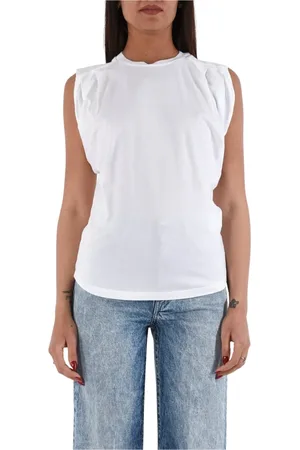 Dondup Mujer, Camisetas, Blanco, Talla: S