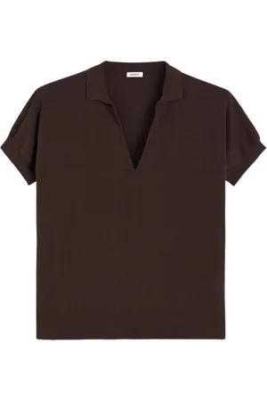 Aspesi Mujer, Camisetas, Marrón, Talla: S