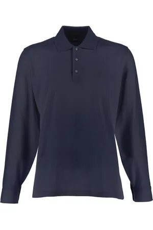 FAY Hombre, Camisetas, Azul, Talla: M