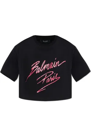 Balmain Mujer, Camisetas, Negro, Talla: S