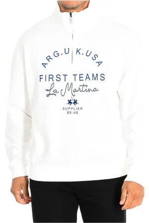 La Martina Hombre, Sudaderas, Blanco, Talla: XL