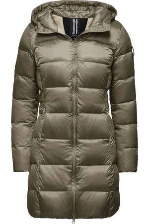 Bomboogie Mujer, Abrigos, Gris, Talla: XS