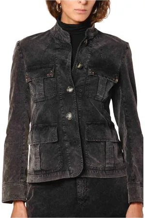 Masons Mujer, Chaquetas, Negro, Talla: L