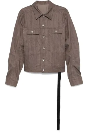 Rick Owens Hombre, Chaquetas, Marrón, Talla: L