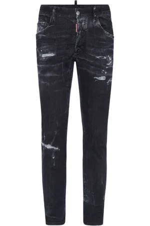 Dsquared2 Hombre, Vaqueros, Negro, Talla: M