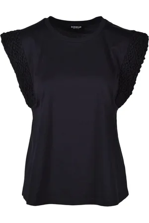 Dondup Mujer, Camisetas, Negro, Talla: M