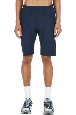 Champion Hombre, Pantalones cortos, Azul, Talla: S