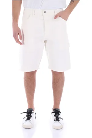 Dickies Hombre, Pantalones cortos, Blanco, Talla: W34