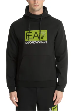 EA7 Hombre, Sudaderas, Negro, Talla: M