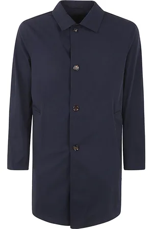 Kired Hombre, Abrigos, Azul, Talla: L