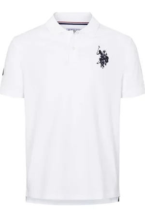 U.S. Polo Assn. Hombre, Camisetas, Blanco, Talla: XL