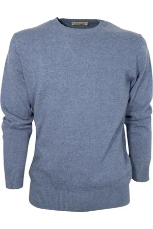 CASHMERE COMPANY Hombre, Jerseys, Azul, Talla: M