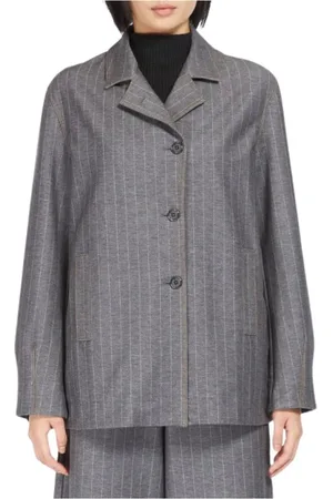 Max Mara Mujer, Chaquetas, Gris, Talla: S