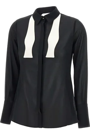Elisabetta Franchi Mujer, Blusas y Camisas, Negro, Talla: L