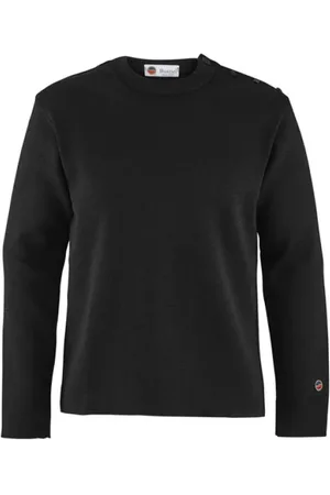 BUSNEL Hombre, Jerseys, Negro, Talla: L