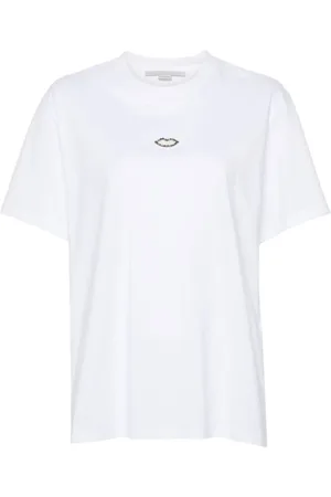 Stella McCartney Mujer, Camisetas, Blanco, Talla: M
