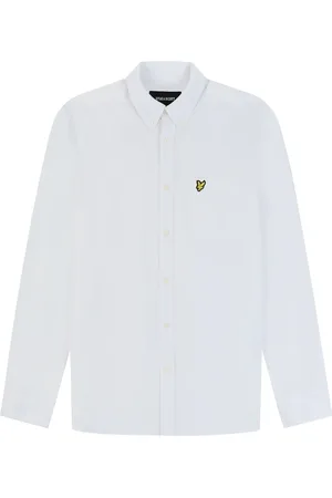 Lyle & Scott Hombre, Camisas, Blanco, Talla: L