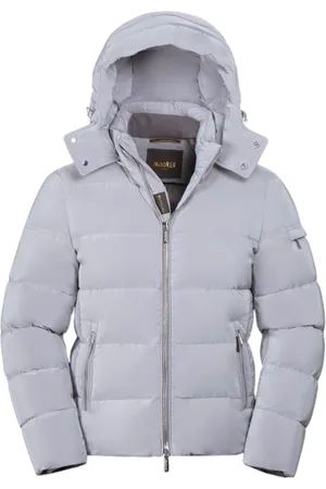 MOORER Hombre, Chaquetas, Gris, Talla: 3XL