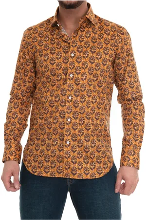 Carrel Hombre, Camisas, Amarillo, Talla: XL