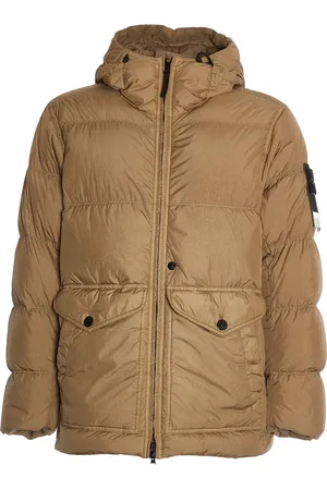 Stone Island Hombre, Chaquetas, Marrón, Talla: S