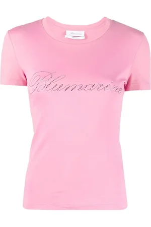 BLUMARINE Mujer, Camisetas, Rosa, Talla: S