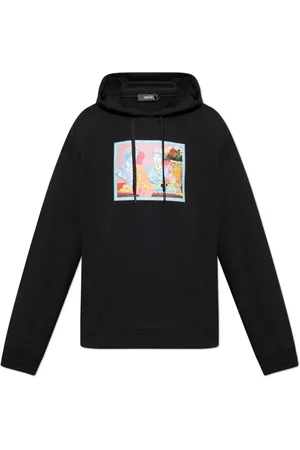 VERSACE Hombre, Sudaderas, Negro, Talla: S