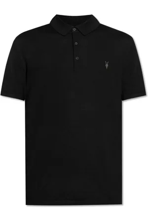 AllSaints Hombre, Camisetas, Negro, Talla: S