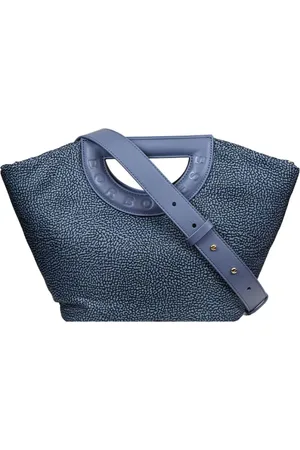 Borbonese Mujer, Bolsos, Azul, Talla: ONE Size