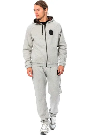 BILLIONAIRE Hombre, Deporte, Gris, Talla: 4XL