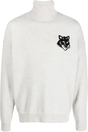 Maison Kitsuné Hombre, Jerseys, Gris, Talla: M