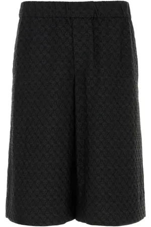 Alexander McQueen Hombre, Pantalones cortos, Negro, Talla: M
