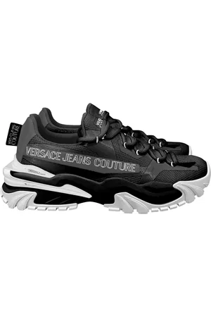 VERSACE Hombre, Zapatos, Negro, Talla: 44 EU
